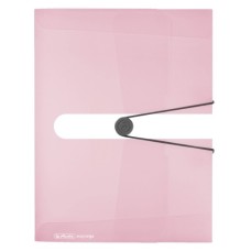 Füzetbox A4 PP Pastel rózsaszín