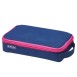 Herlitz Tolltartó 2Go, 1 klapnis navy/pink