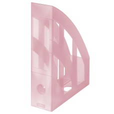 Álló irattartó Classic A4 átlátszó rózsaszín