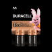 Duracell bsc aa alkáli elem 4db/bl