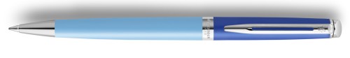 Waterman hemisphere color blocking golyóstoll kék, ezüst klipsz 2179927