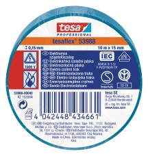 Tesa 53988-00030 szigetelőszalag kék 10mx15mm