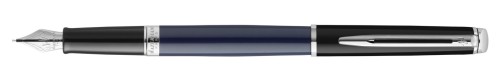 Waterman hemisphere color blocking töltőtoll fekete-kék ezüst klipsz 2202847
