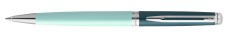 Waterman hemisphere color blocking golyóstoll zöld, ezüst klipsz 2190125