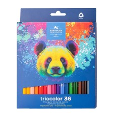 Koh-i-noor 3145 színes ceruza/36 medve vastag triocolor 9mm 036010ks