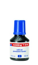 Edding t25 tinta (permanent markerhez) kék 25 ml