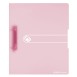 Herlitz Gyűrűskönyv A4 PP Pastell rózsaszín
