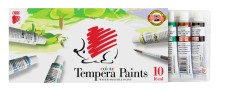 Ico süni tempera/10 tubusos színes 16 ml/tubus