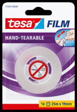 Tesa 57520 tesafilm ragasztószalag kézzel téphető 25mx19mm bl