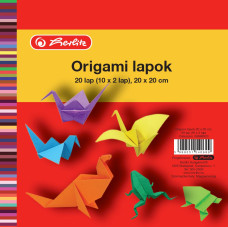 Origami lapok 20 x 20 cm, 20 ív