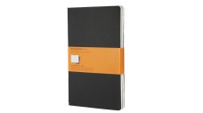 Moleskine jegyzetfüzet cahier 3db qp316 fekete 