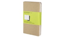 Moleskine jegyzetfüzet cahier 3db qp413 barna 