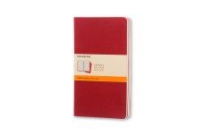 Moleskine jegyzetfüzet cahier 3db ch116vf piros 