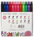 Uni UMN-155N Zselés toll készlet, 12db-os (B)